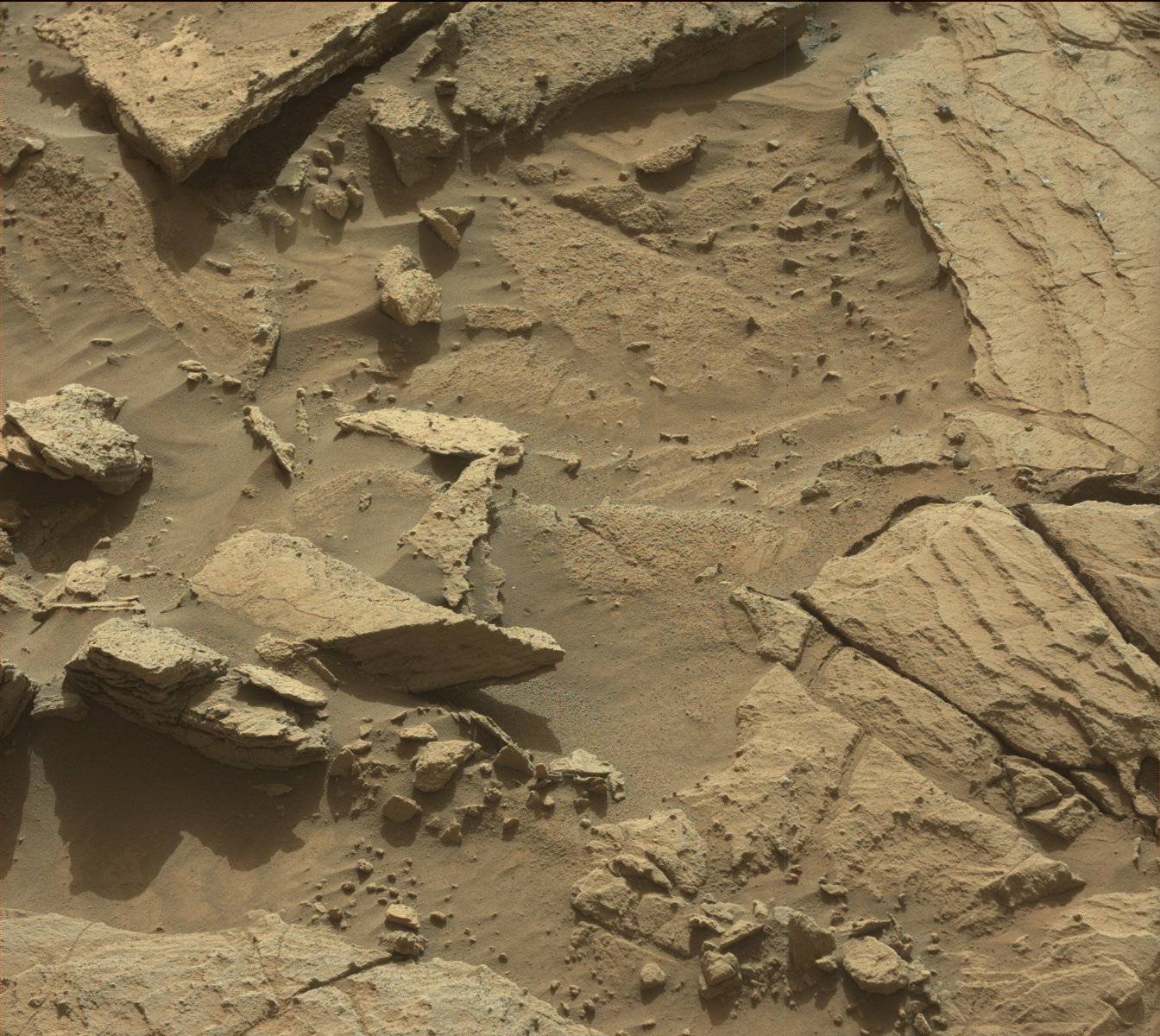 Nasa's Mars rover Curiosity acquired this image using its Mast Camera (Mastcam) on Sol 1142