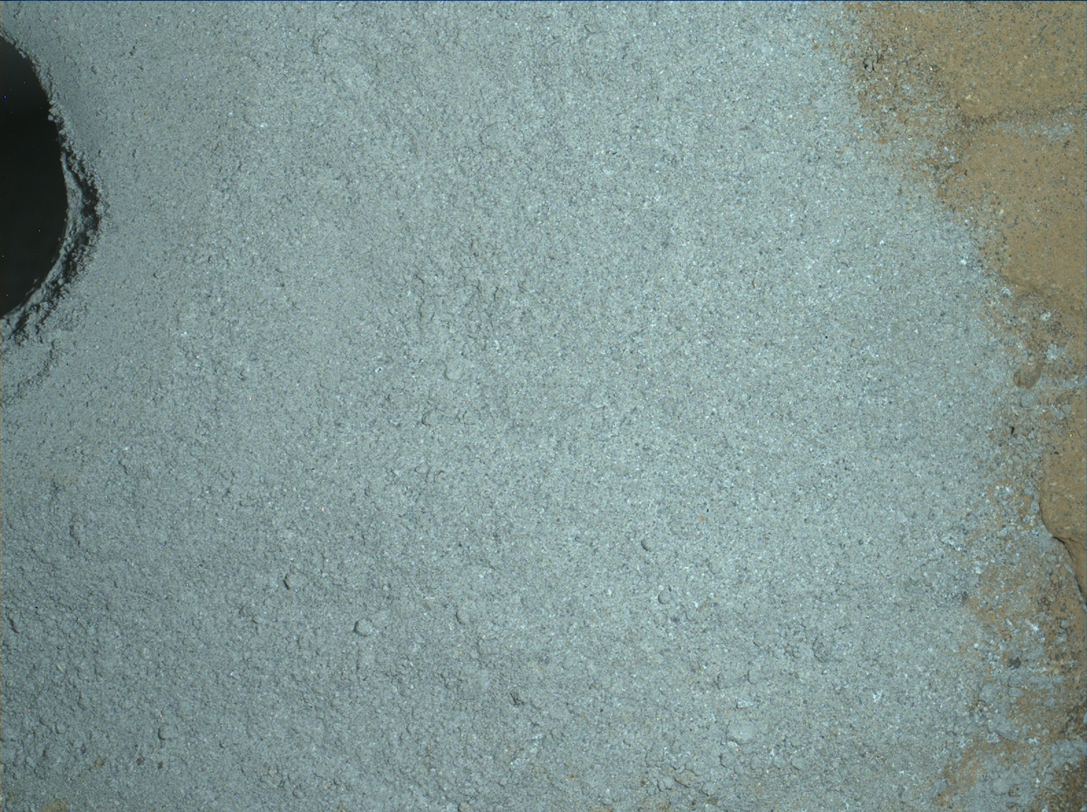 Nasa's Mars rover Curiosity acquired this image using its Mars Hand Lens Imager (MAHLI) on Sol 1142