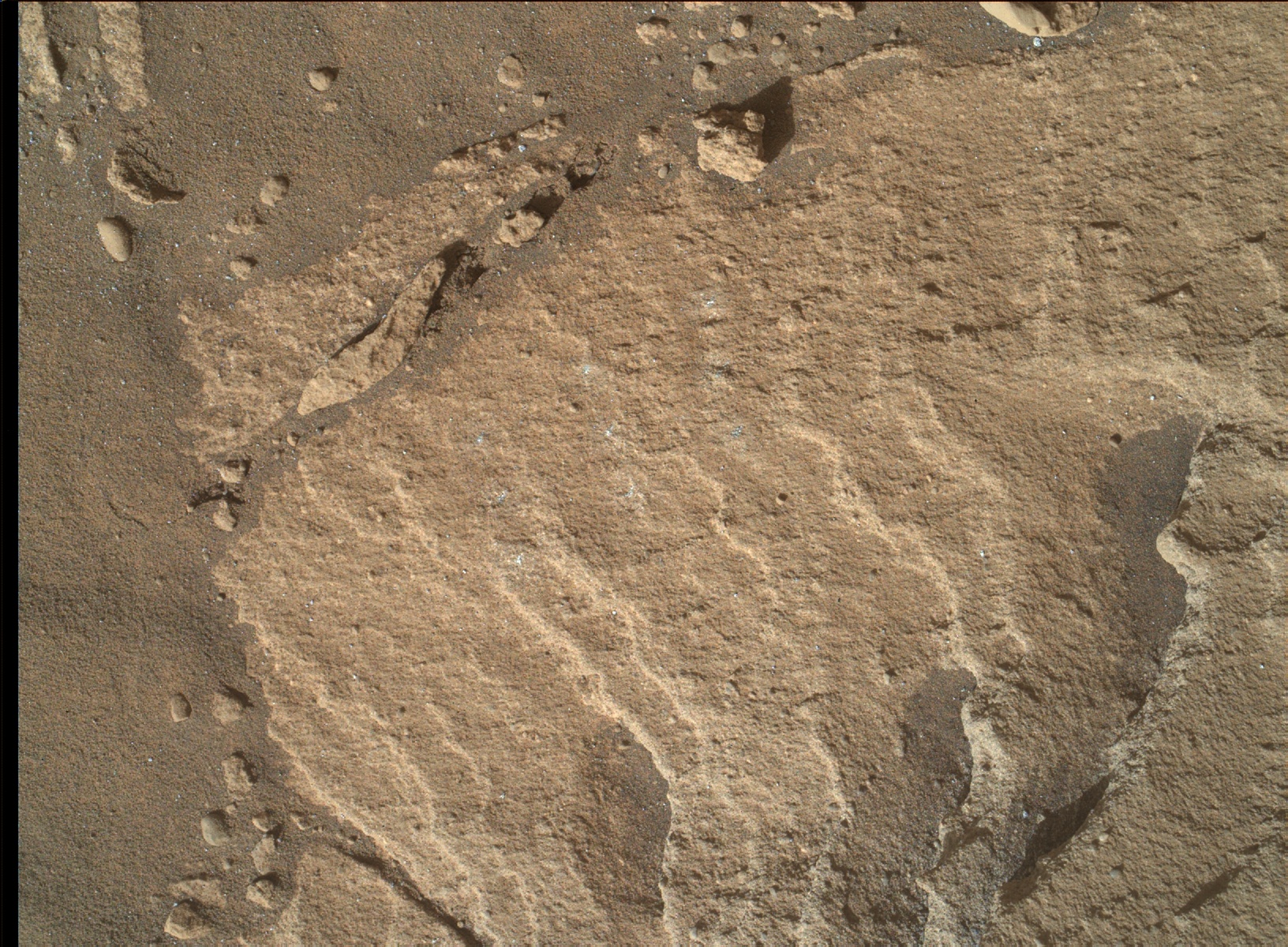 Nasa's Mars rover Curiosity acquired this image using its Mars Hand Lens Imager (MAHLI) on Sol 1143