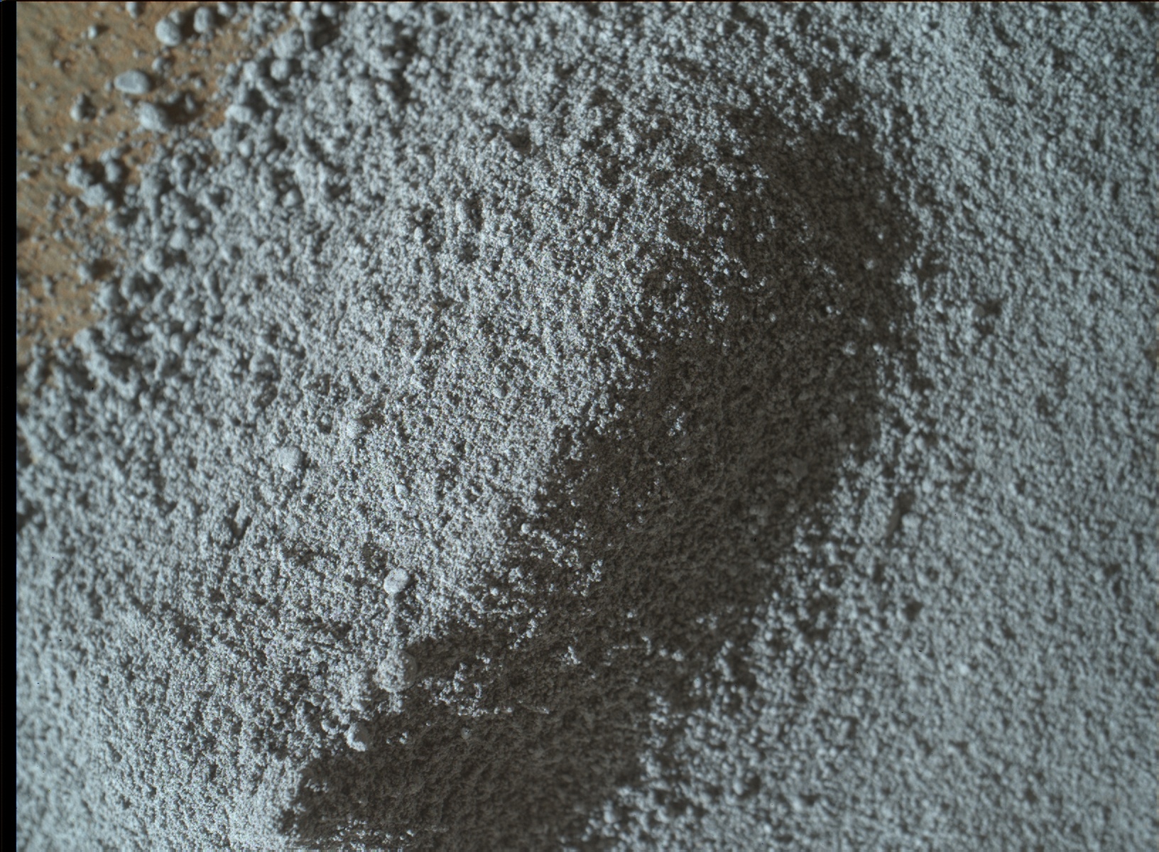 Nasa's Mars rover Curiosity acquired this image using its Mars Hand Lens Imager (MAHLI) on Sol 1143