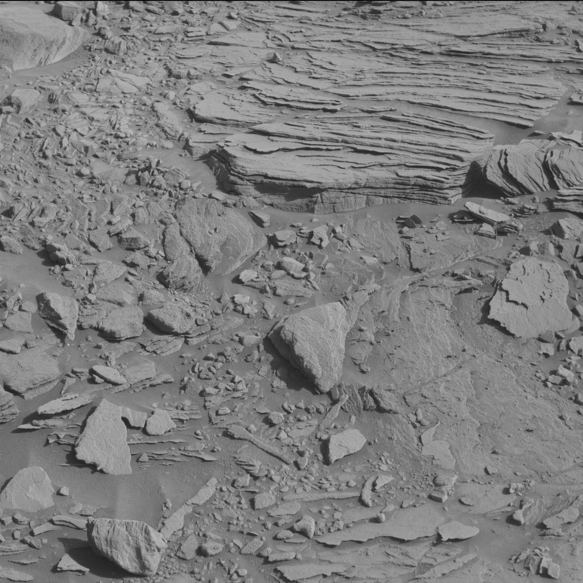 Nasa's Mars rover Curiosity acquired this image using its Mast Camera (Mastcam) on Sol 1144