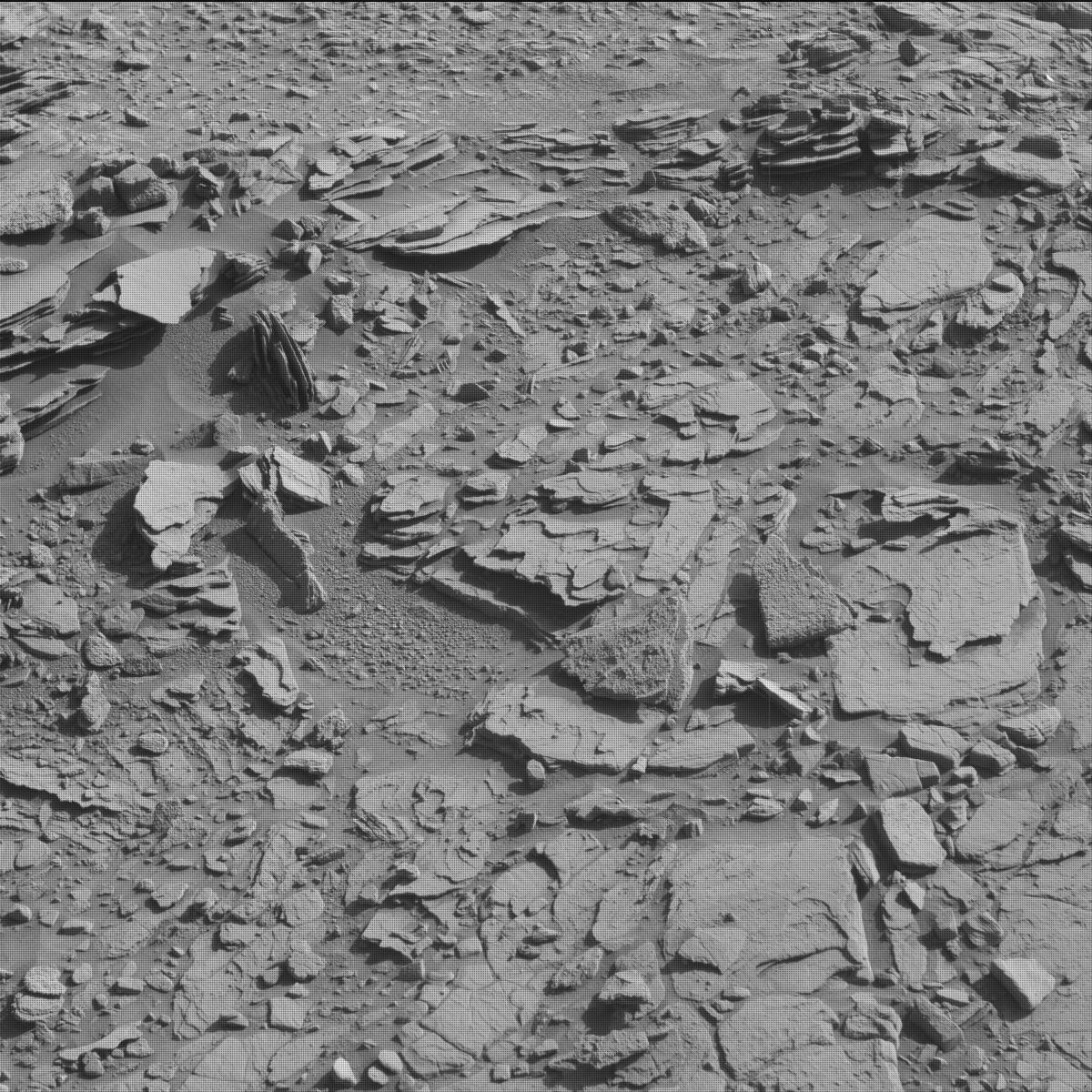 Nasa's Mars rover Curiosity acquired this image using its Mast Camera (Mastcam) on Sol 1144