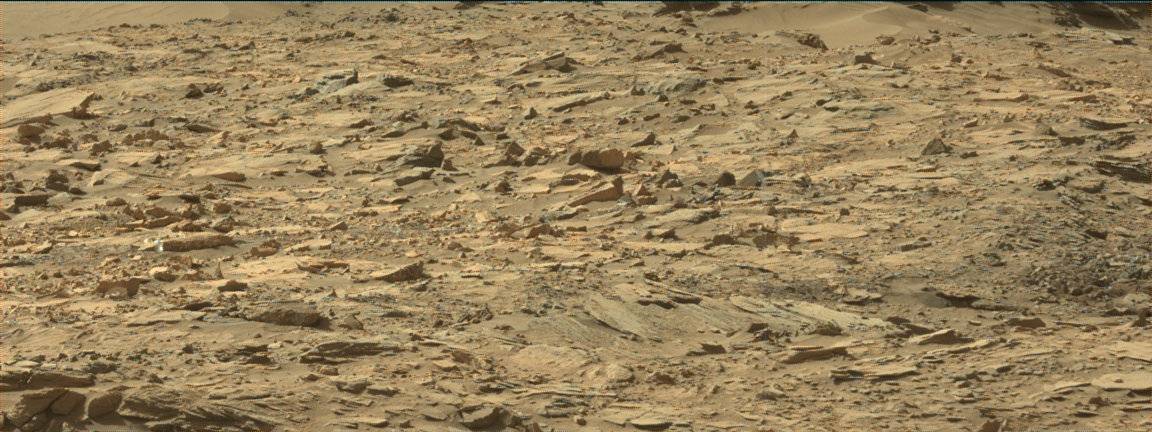 Nasa's Mars rover Curiosity acquired this image using its Mast Camera (Mastcam) on Sol 1146