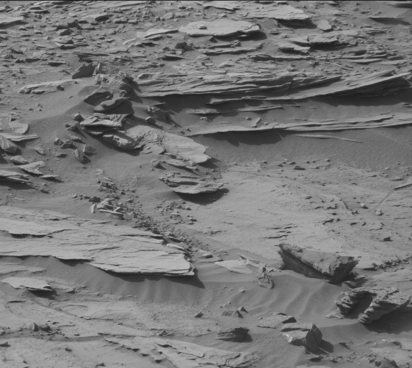 Nasa's Mars rover Curiosity acquired this image using its Mast Camera (Mastcam) on Sol 1146
