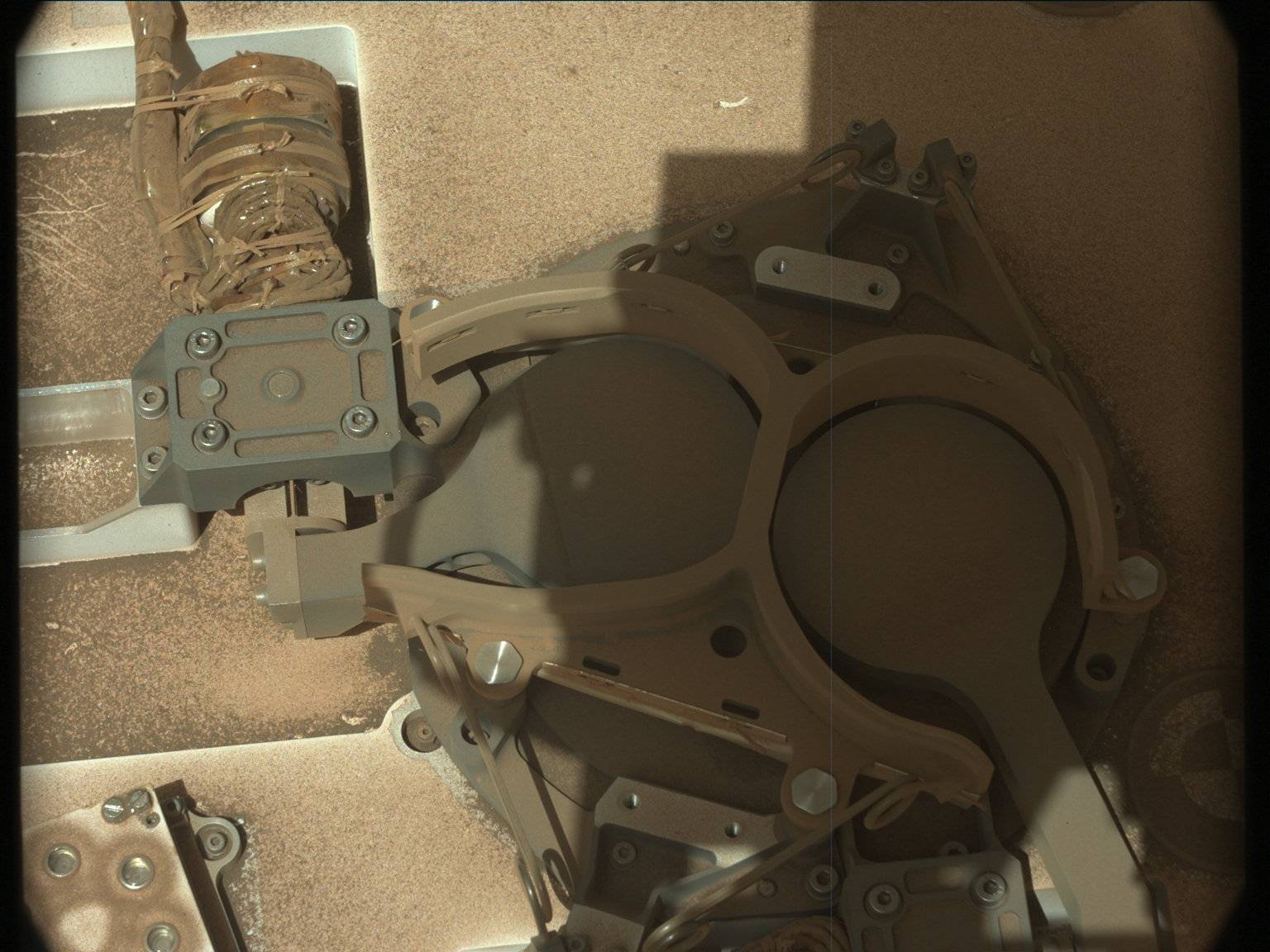 Nasa's Mars rover Curiosity acquired this image using its Mast Camera (Mastcam) on Sol 1147