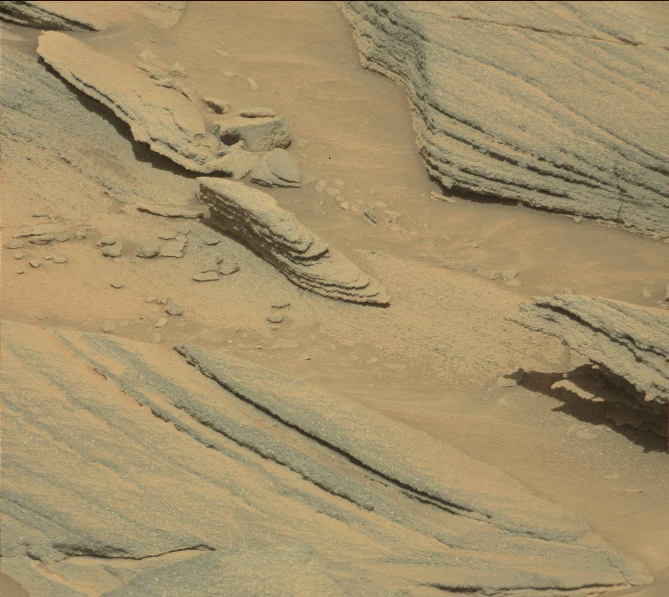 Nasa's Mars rover Curiosity acquired this image using its Mast Camera (Mastcam) on Sol 1148