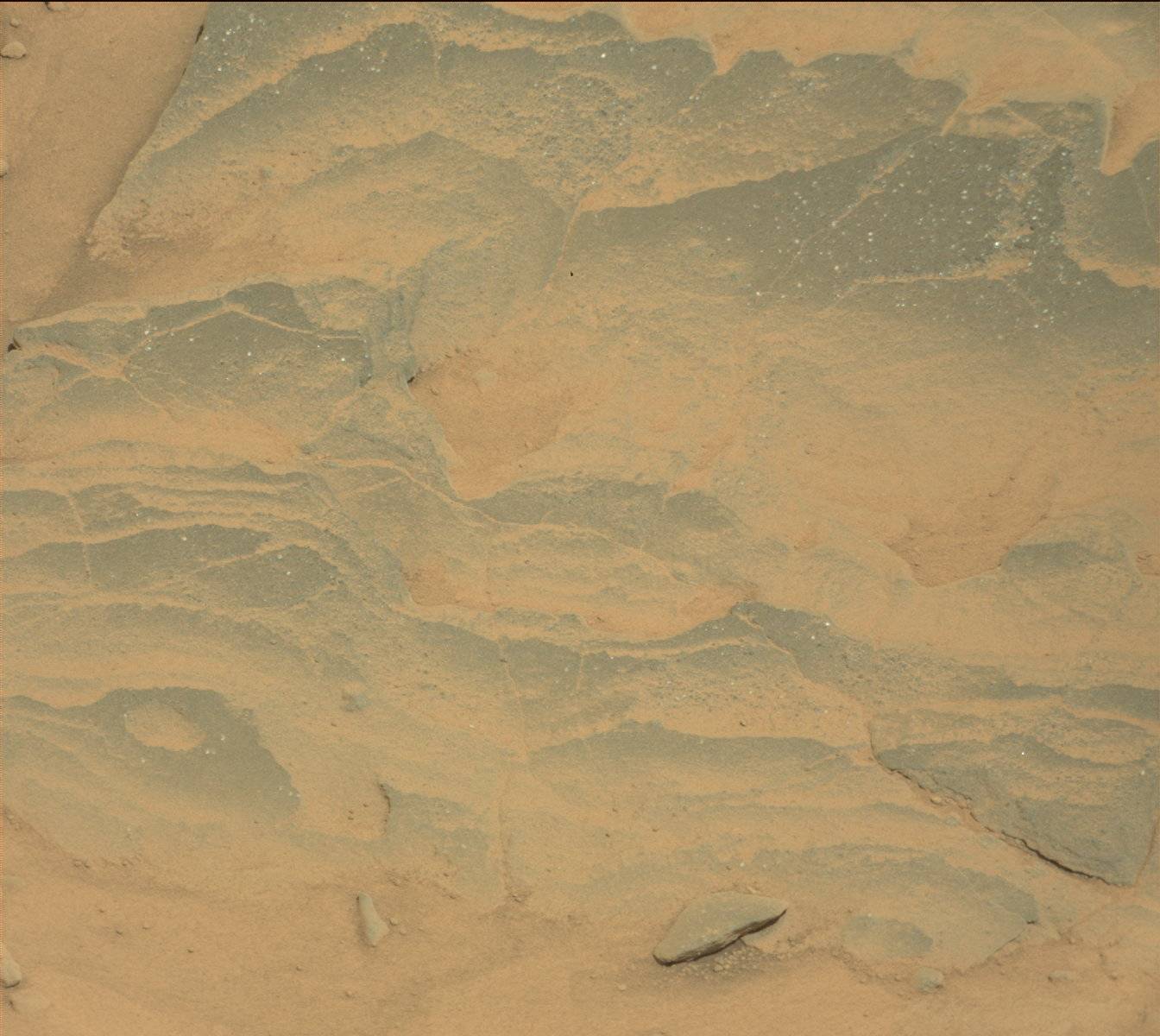 Nasa's Mars rover Curiosity acquired this image using its Mast Camera (Mastcam) on Sol 1150