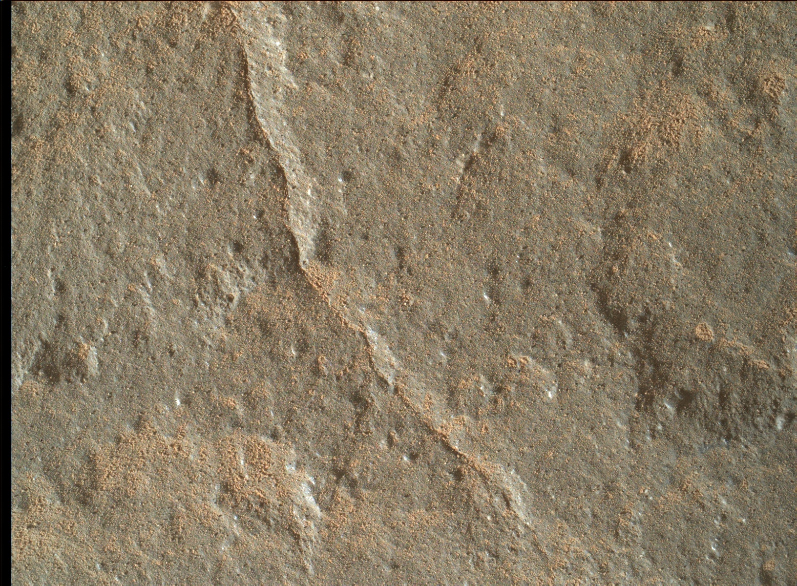 Nasa's Mars rover Curiosity acquired this image using its Mars Hand Lens Imager (MAHLI) on Sol 1150