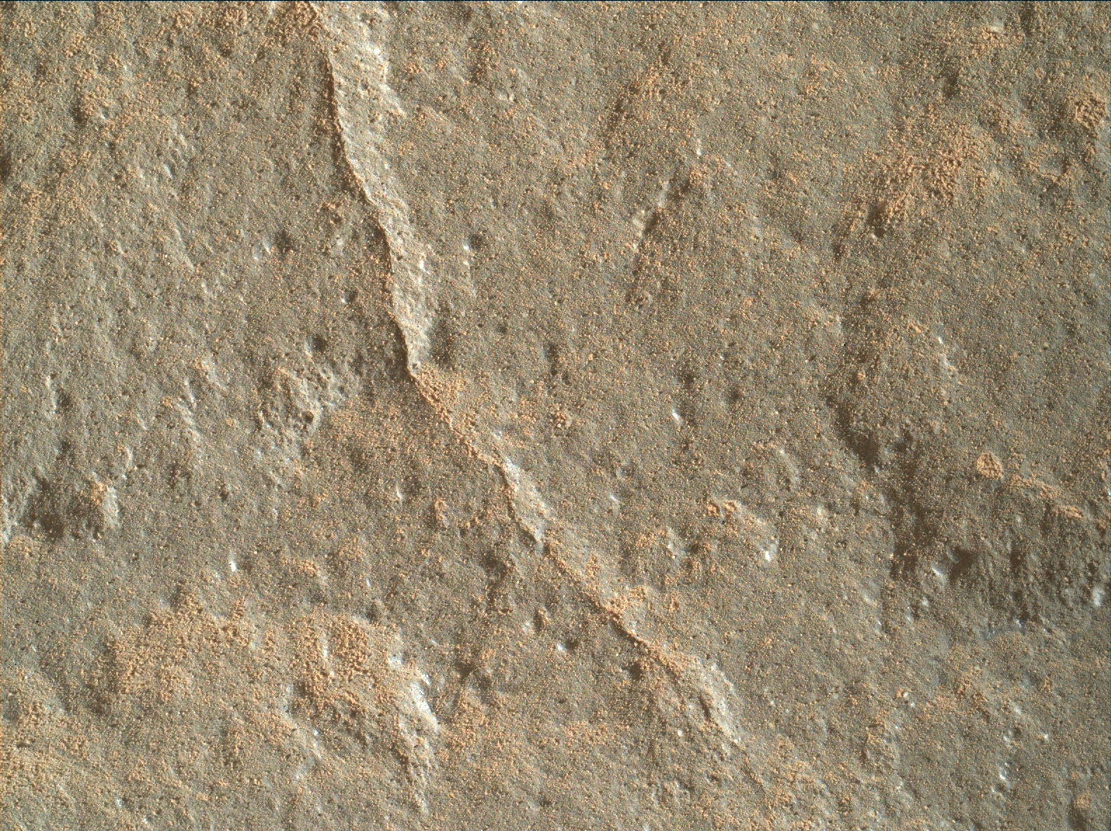 Nasa's Mars rover Curiosity acquired this image using its Mars Hand Lens Imager (MAHLI) on Sol 1150
