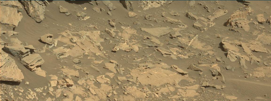 Nasa's Mars rover Curiosity acquired this image using its Mast Camera (Mastcam) on Sol 1153