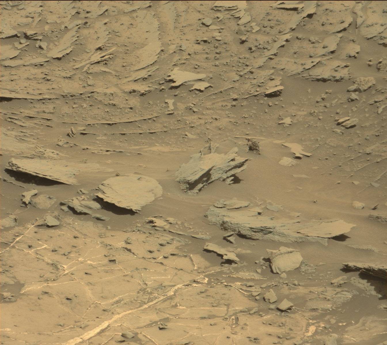 Nasa's Mars rover Curiosity acquired this image using its Mast Camera (Mastcam) on Sol 1153
