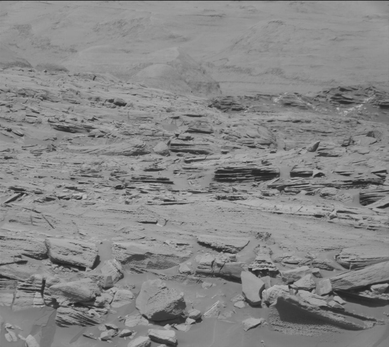 Nasa's Mars rover Curiosity acquired this image using its Mast Camera (Mastcam) on Sol 1155