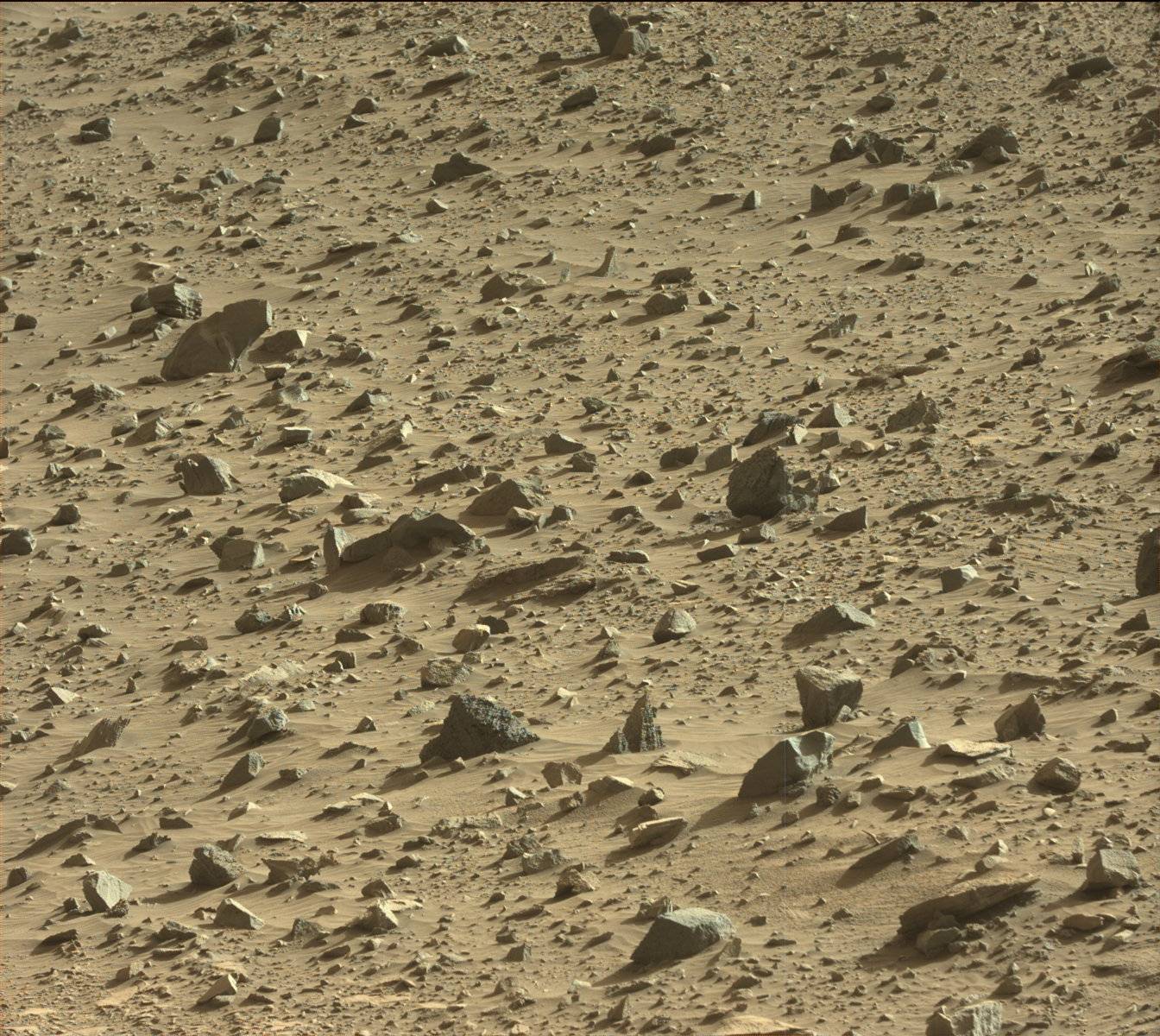 Nasa's Mars rover Curiosity acquired this image using its Mast Camera (Mastcam) on Sol 1158