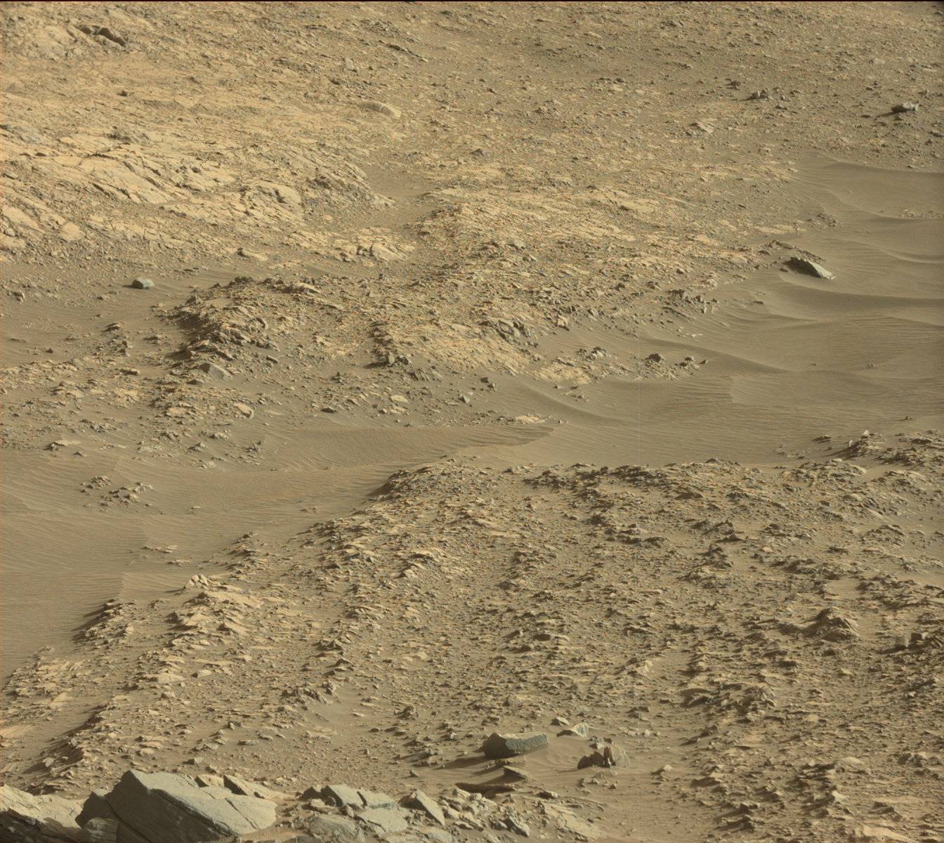 Nasa's Mars rover Curiosity acquired this image using its Mast Camera (Mastcam) on Sol 1158