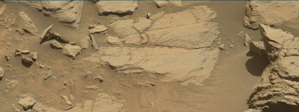 Nasa's Mars rover Curiosity acquired this image using its Mast Camera (Mastcam) on Sol 1166