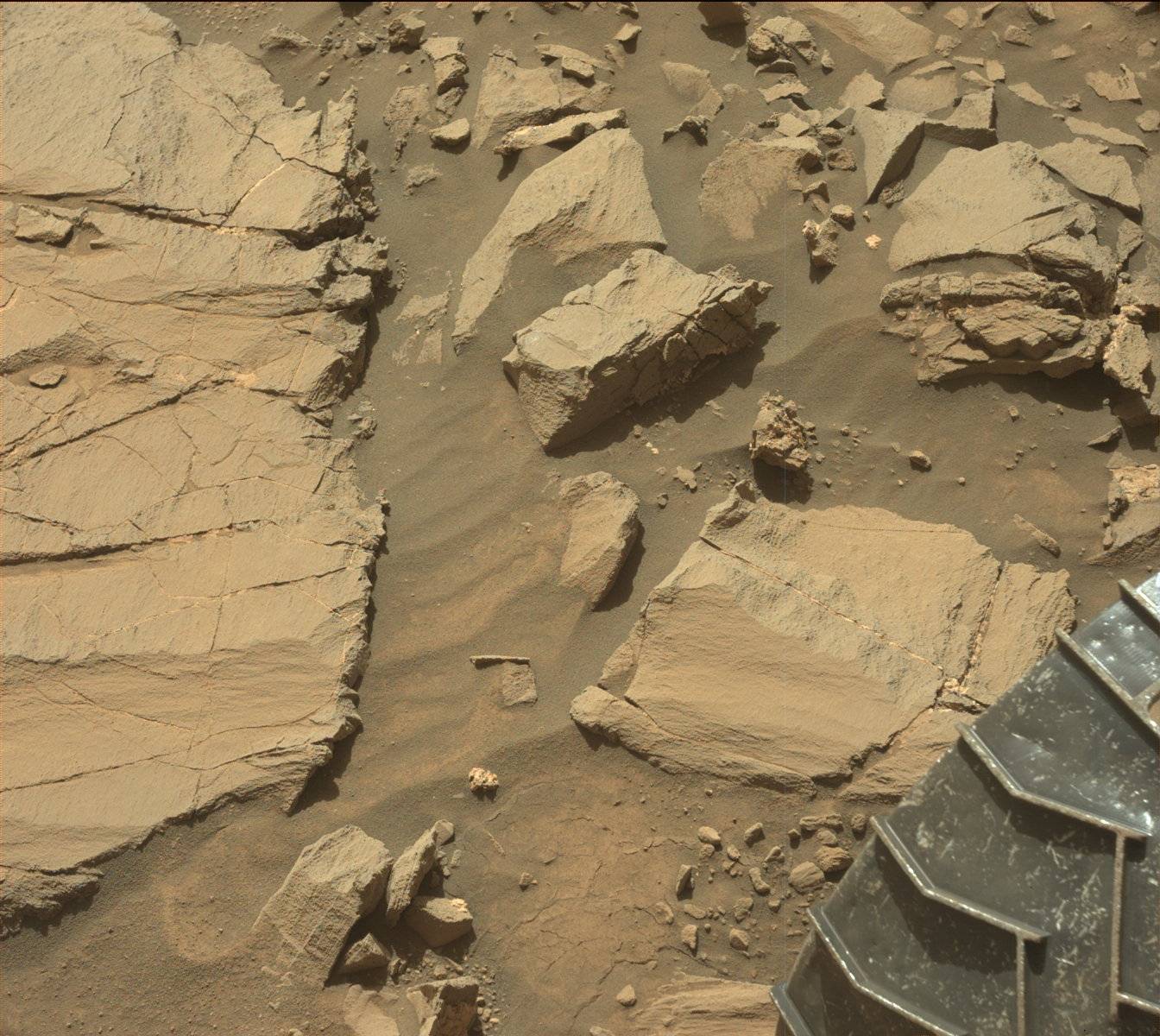Nasa's Mars rover Curiosity acquired this image using its Mast Camera (Mastcam) on Sol 1167