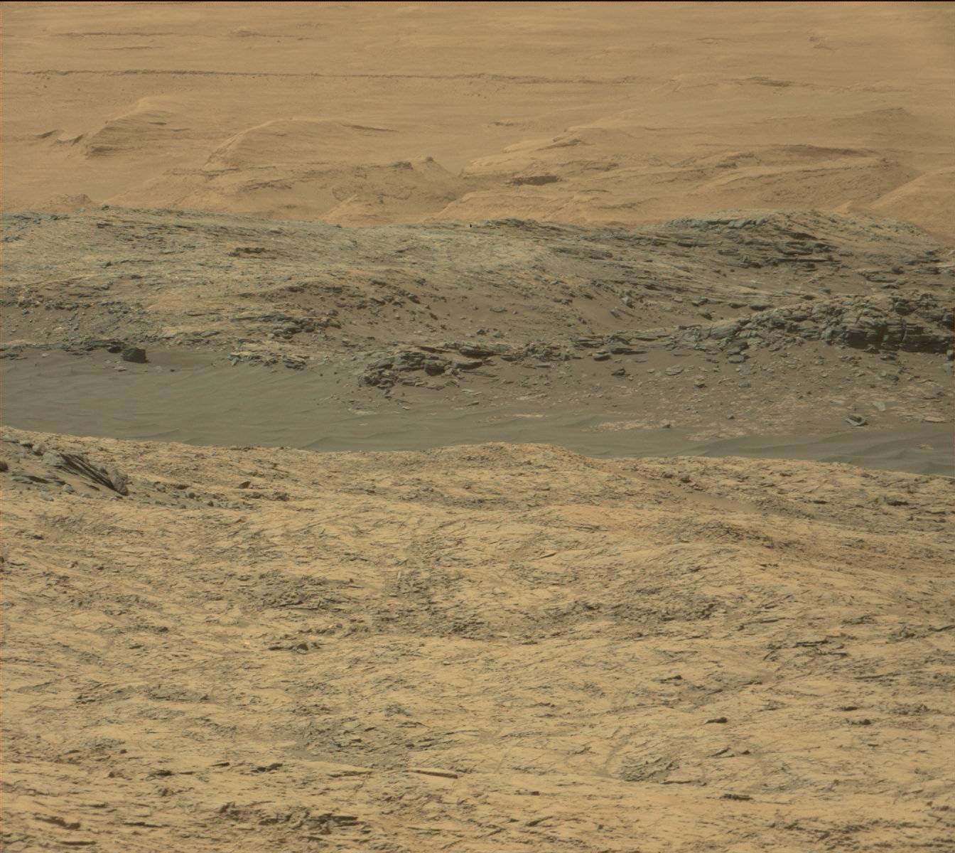 Nasa's Mars rover Curiosity acquired this image using its Mast Camera (Mastcam) on Sol 1167