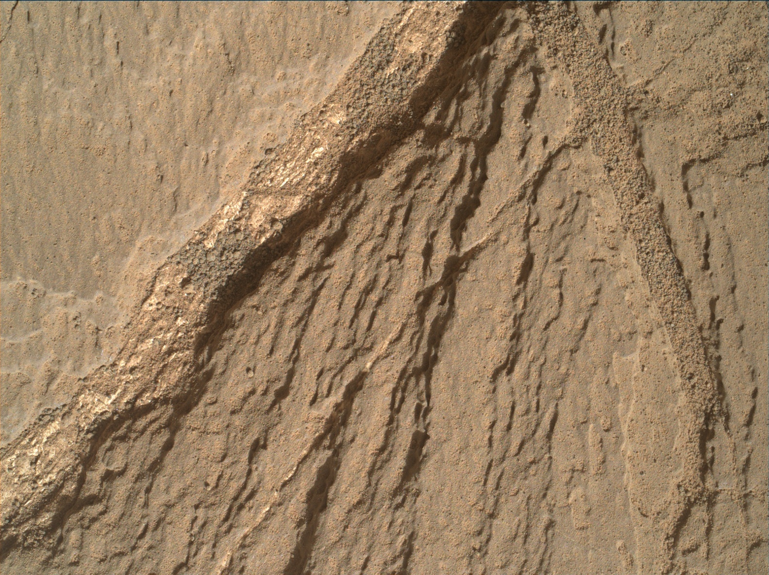 Nasa's Mars rover Curiosity acquired this image using its Mars Hand Lens Imager (MAHLI) on Sol 1167