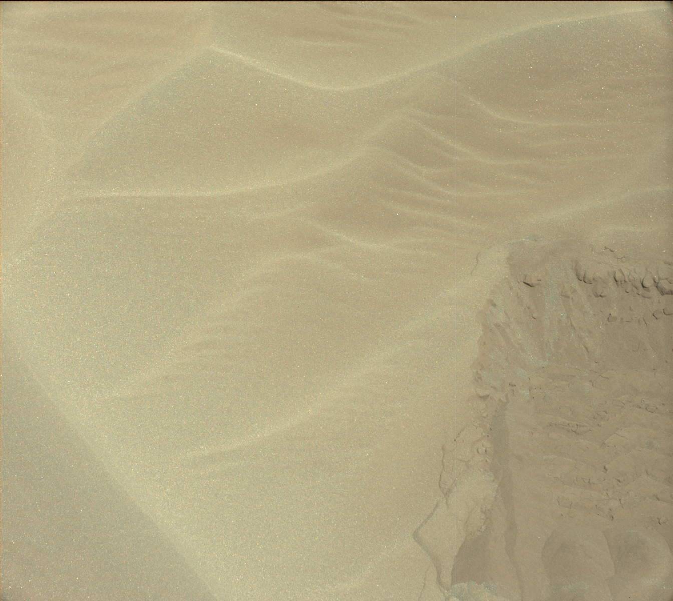 Nasa's Mars rover Curiosity acquired this image using its Mast Camera (Mastcam) on Sol 1181