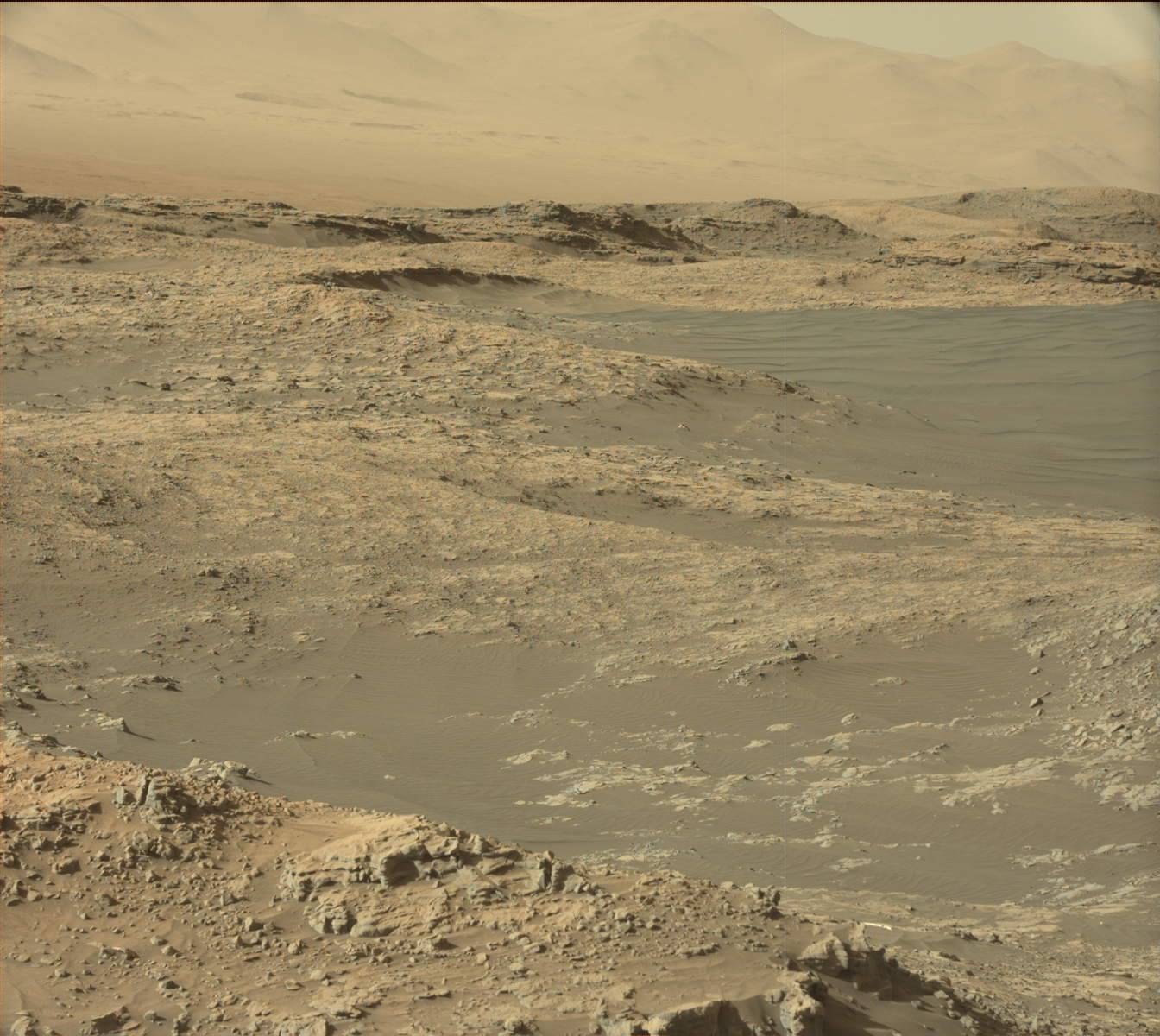 Nasa's Mars rover Curiosity acquired this image using its Mast Camera (Mastcam) on Sol 1185