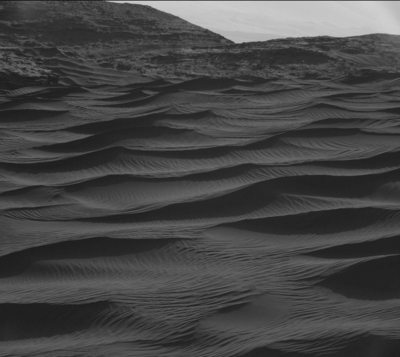 Nasa's Mars rover Curiosity acquired this image using its Mast Camera (Mastcam) on Sol 1190