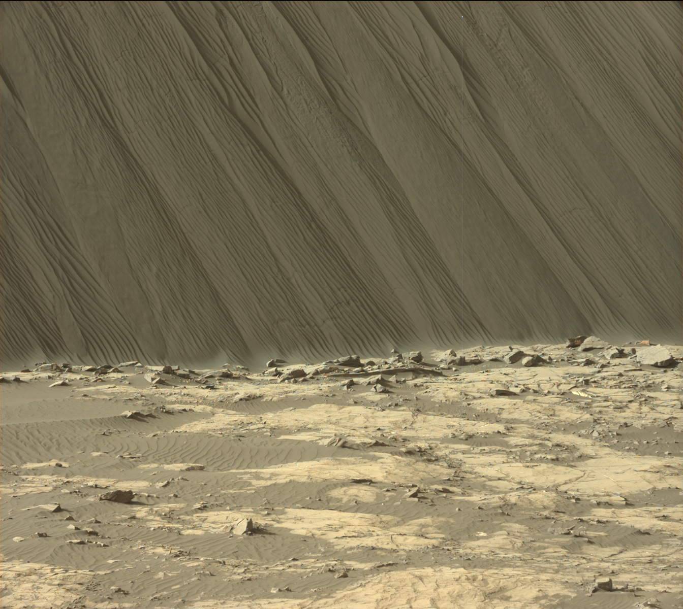 Nasa's Mars rover Curiosity acquired this image using its Mast Camera (Mastcam) on Sol 1194