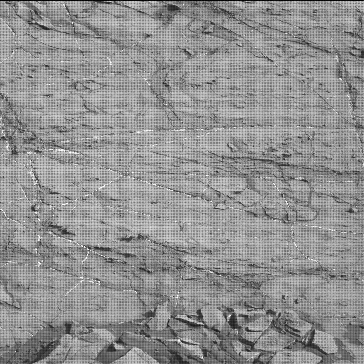 Nasa's Mars rover Curiosity acquired this image using its Mast Camera (Mastcam) on Sol 1197
