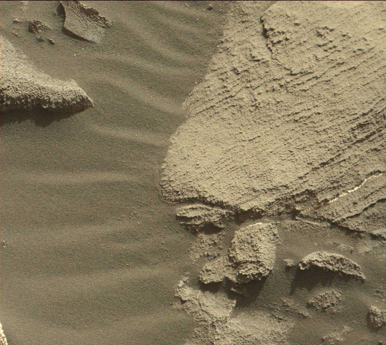 Nasa's Mars rover Curiosity acquired this image using its Mast Camera (Mastcam) on Sol 1201