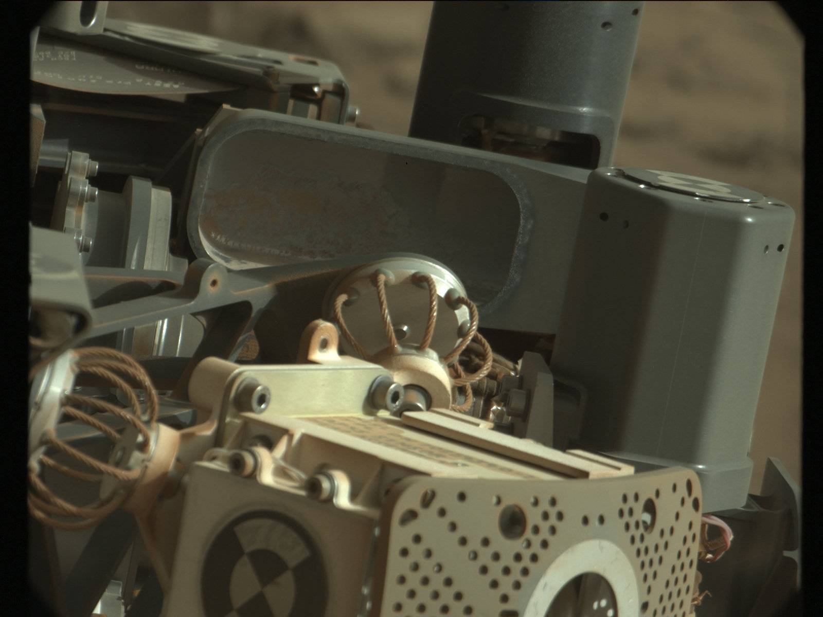 Nasa's Mars rover Curiosity acquired this image using its Mast Camera (Mastcam) on Sol 1202
