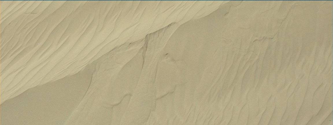 Nasa's Mars rover Curiosity acquired this image using its Mast Camera (Mastcam) on Sol 1216
