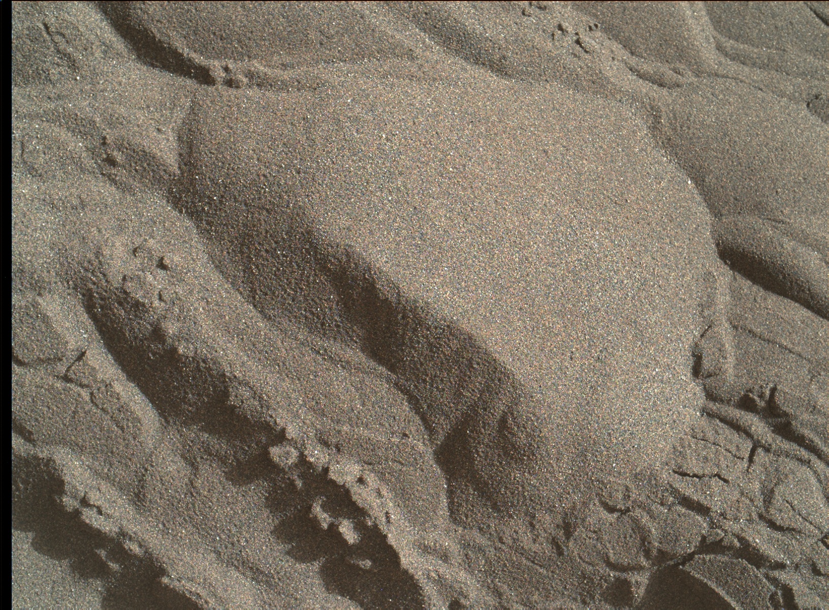 Nasa's Mars rover Curiosity acquired this image using its Mars Hand Lens Imager (MAHLI) on Sol 1223