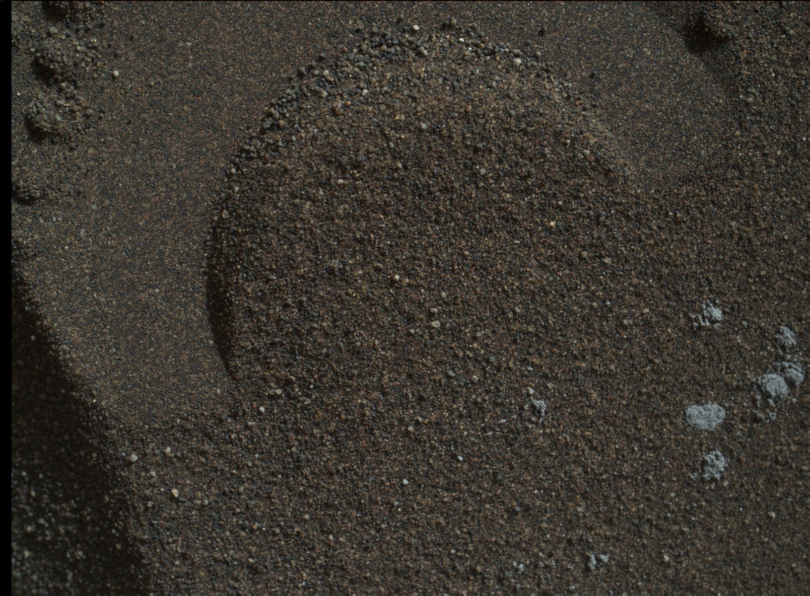 Nasa's Mars rover Curiosity acquired this image using its Mars Hand Lens Imager (MAHLI) on Sol 1226