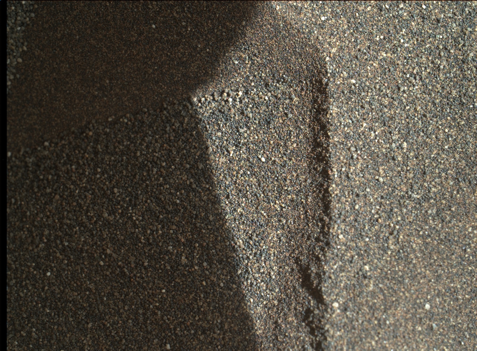 Nasa's Mars rover Curiosity acquired this image using its Mars Hand Lens Imager (MAHLI) on Sol 1228