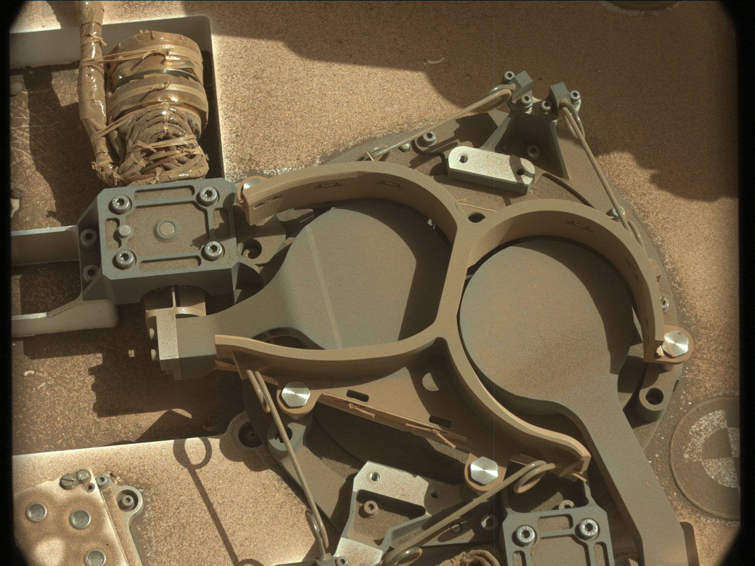 Nasa's Mars rover Curiosity acquired this image using its Mast Camera (Mastcam) on Sol 1233