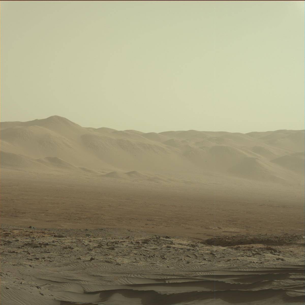 Nasa's Mars rover Curiosity acquired this image using its Mast Camera (Mastcam) on Sol 1235
