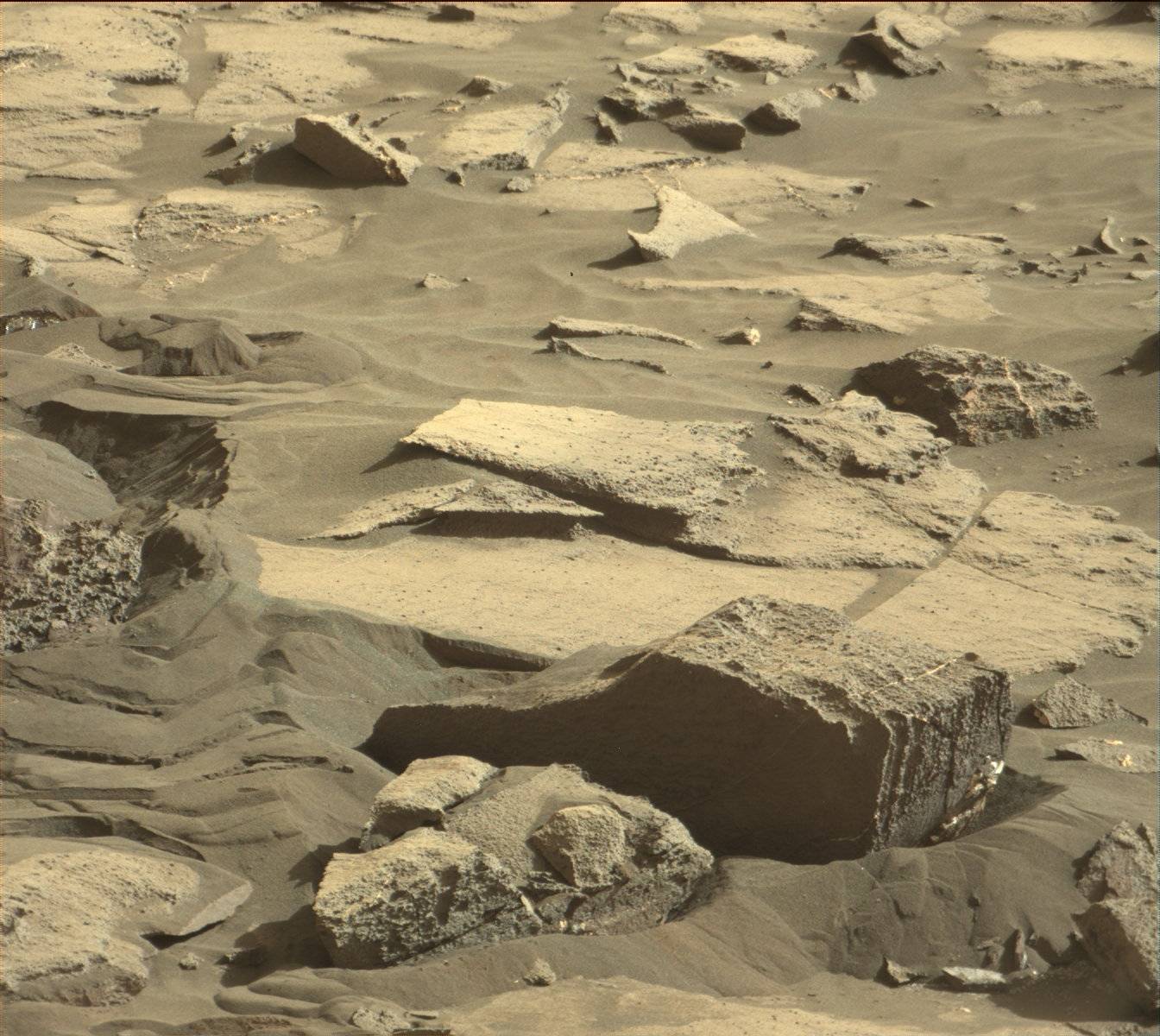Nasa's Mars rover Curiosity acquired this image using its Mast Camera (Mastcam) on Sol 1241