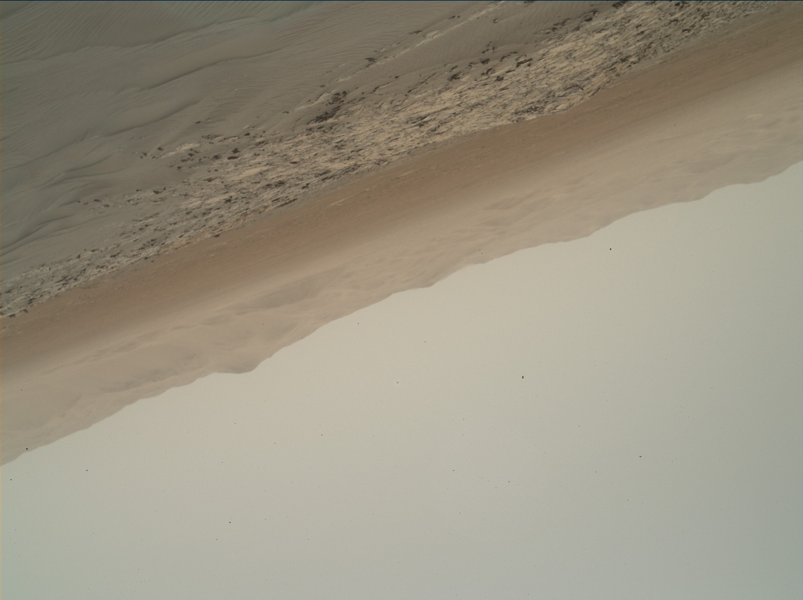 Nasa's Mars rover Curiosity acquired this image using its Mars Hand Lens Imager (MAHLI) on Sol 1241