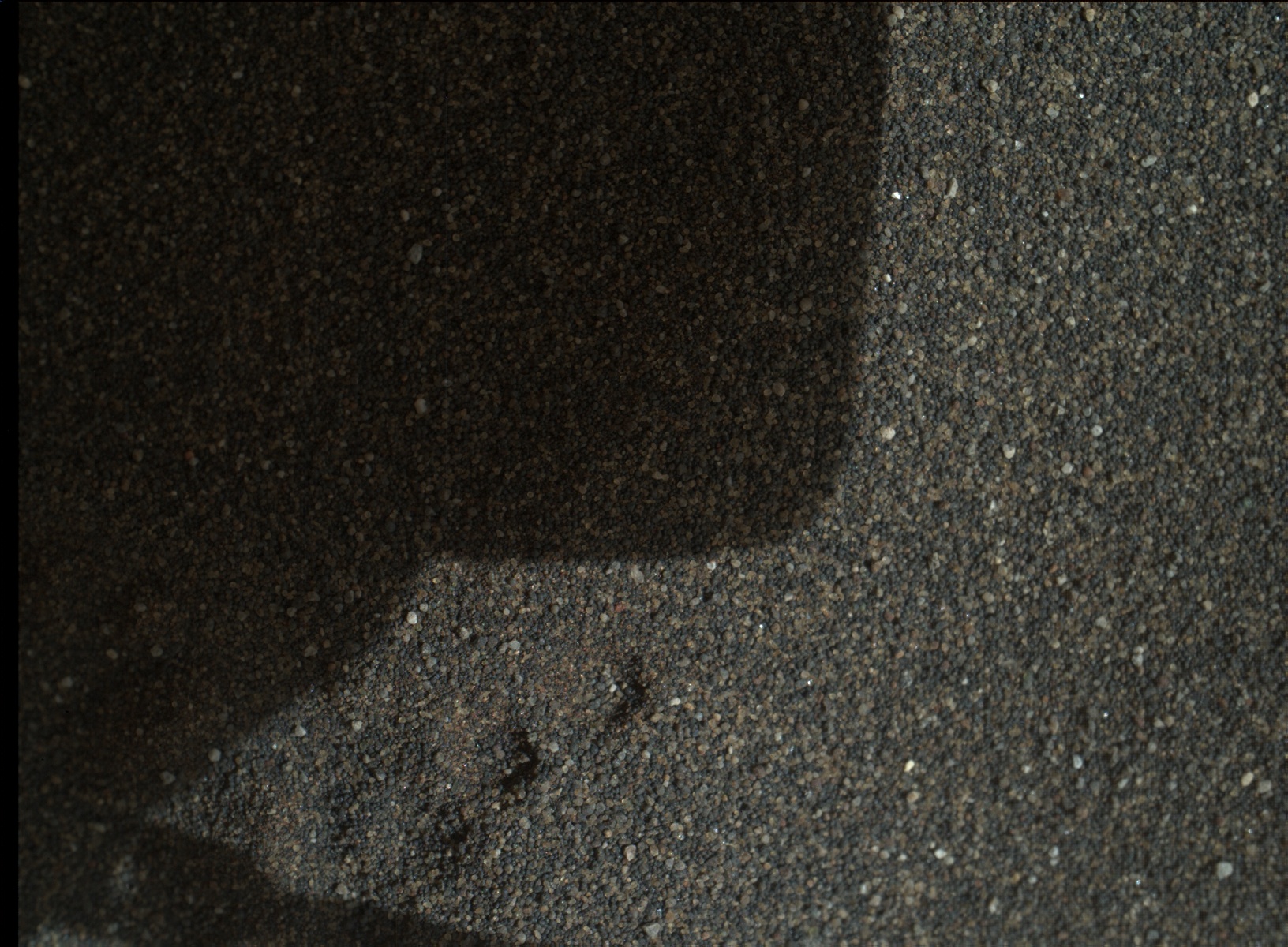 Nasa's Mars rover Curiosity acquired this image using its Mars Hand Lens Imager (MAHLI) on Sol 1242