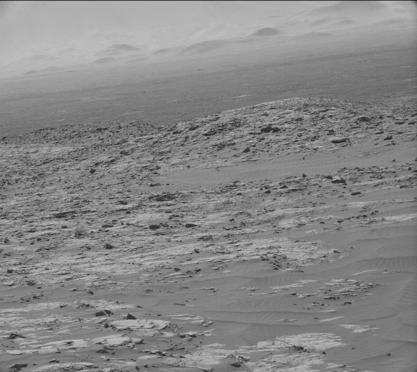 Nasa's Mars rover Curiosity acquired this image using its Mast Camera (Mastcam) on Sol 1247