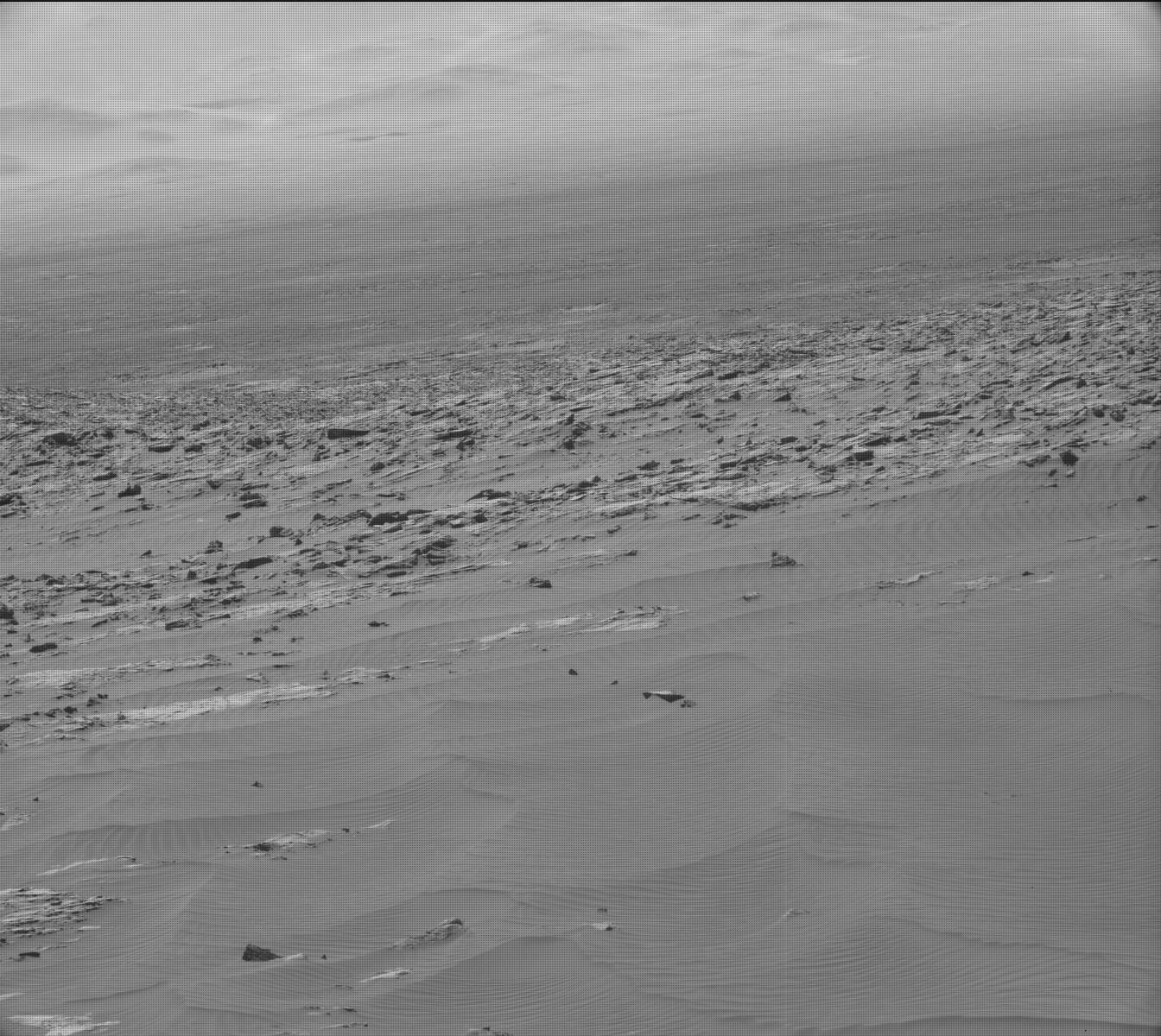 Nasa's Mars rover Curiosity acquired this image using its Mast Camera (Mastcam) on Sol 1247