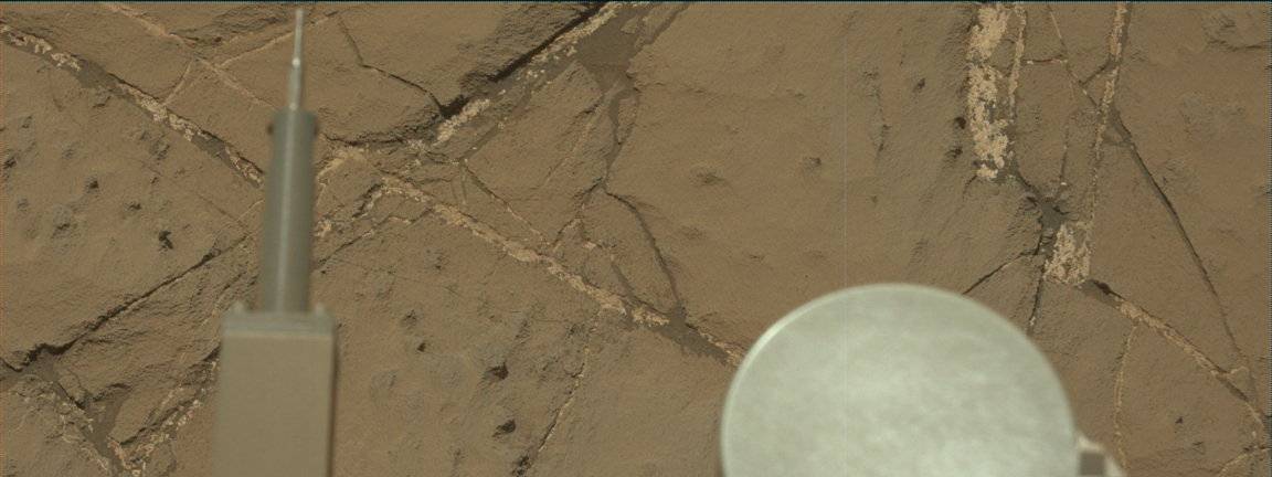 Nasa's Mars rover Curiosity acquired this image using its Mast Camera (Mastcam) on Sol 1250