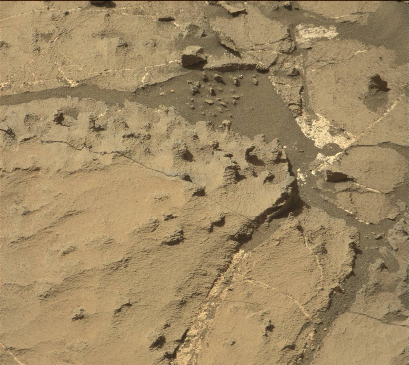 Nasa's Mars rover Curiosity acquired this image using its Mast Camera (Mastcam) on Sol 1252