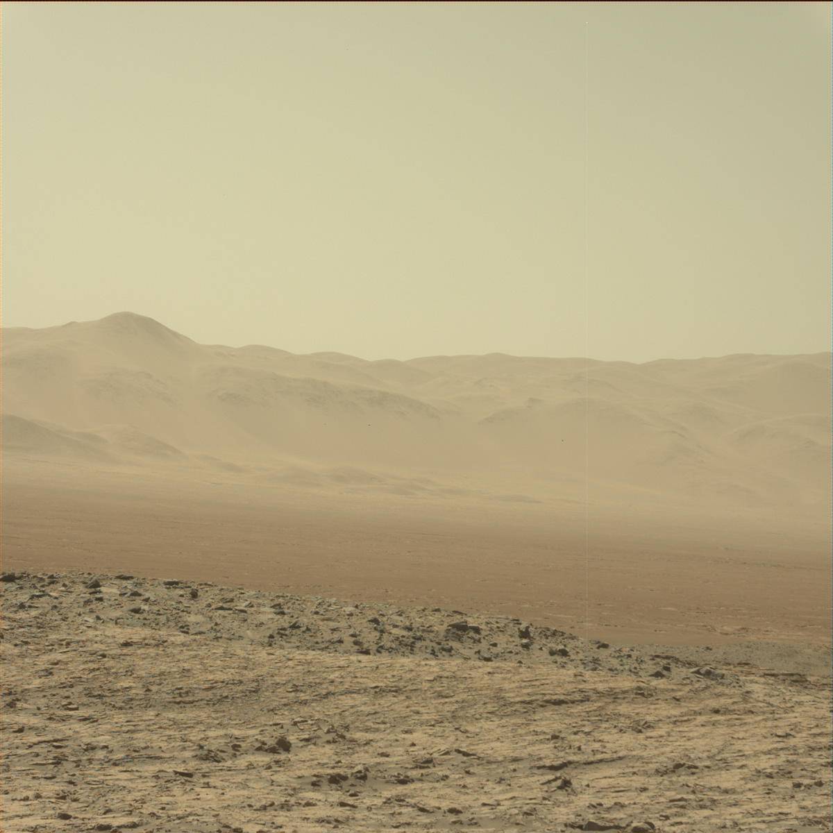 Nasa's Mars rover Curiosity acquired this image using its Mast Camera (Mastcam) on Sol 1254