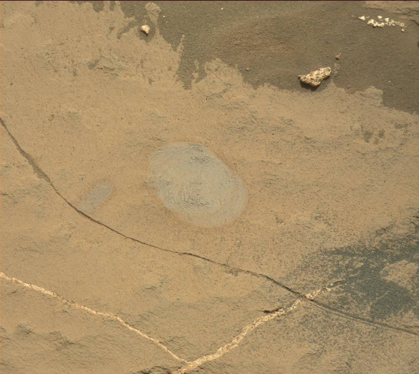 Nasa's Mars rover Curiosity acquired this image using its Mast Camera (Mastcam) on Sol 1254
