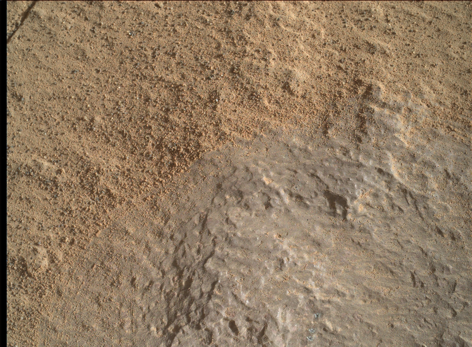 Nasa's Mars rover Curiosity acquired this image using its Mars Hand Lens Imager (MAHLI) on Sol 1254