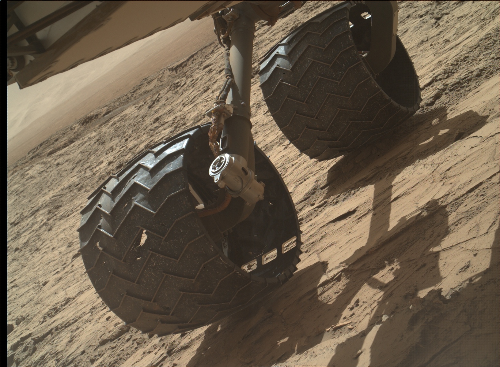 Nasa's Mars rover Curiosity acquired this image using its Mars Hand Lens Imager (MAHLI) on Sol 1260
