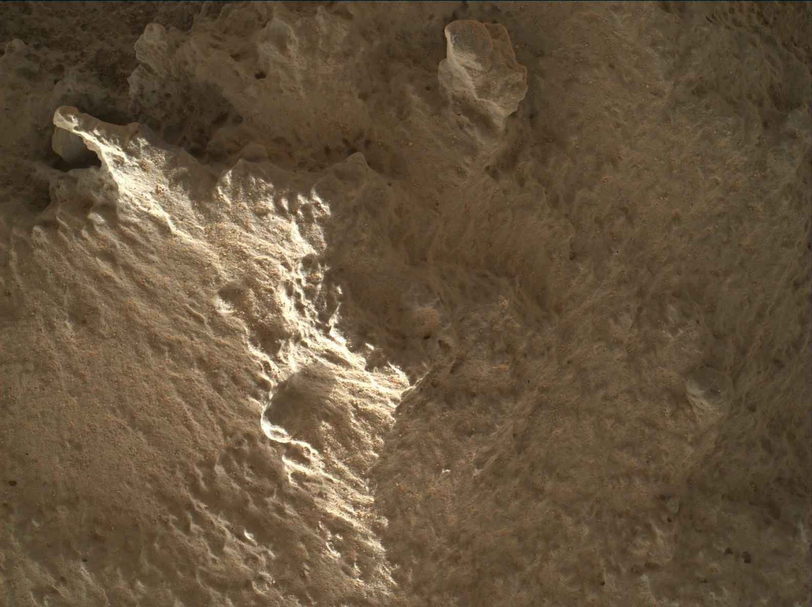 Nasa's Mars rover Curiosity acquired this image using its Mars Hand Lens Imager (MAHLI) on Sol 1261