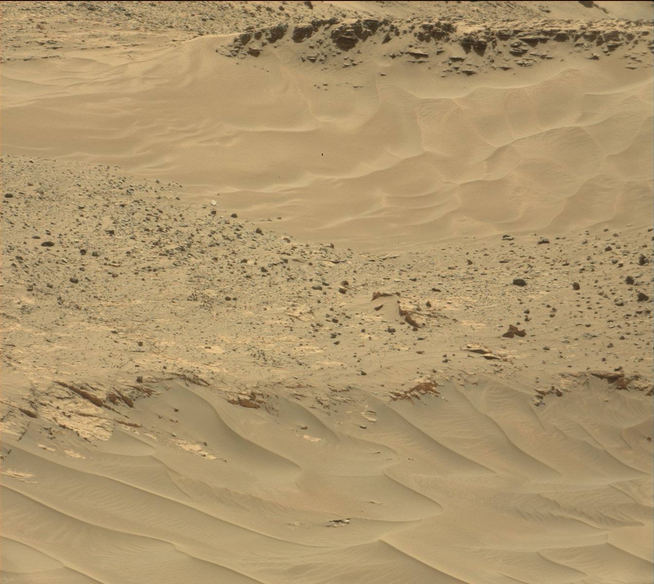 Nasa's Mars rover Curiosity acquired this image using its Mast Camera (Mastcam) on Sol 1264