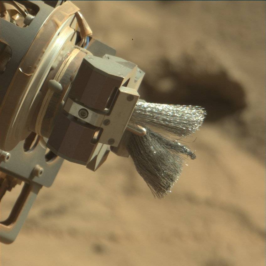 Nasa's Mars rover Curiosity acquired this image using its Mast Camera (Mastcam) on Sol 1266