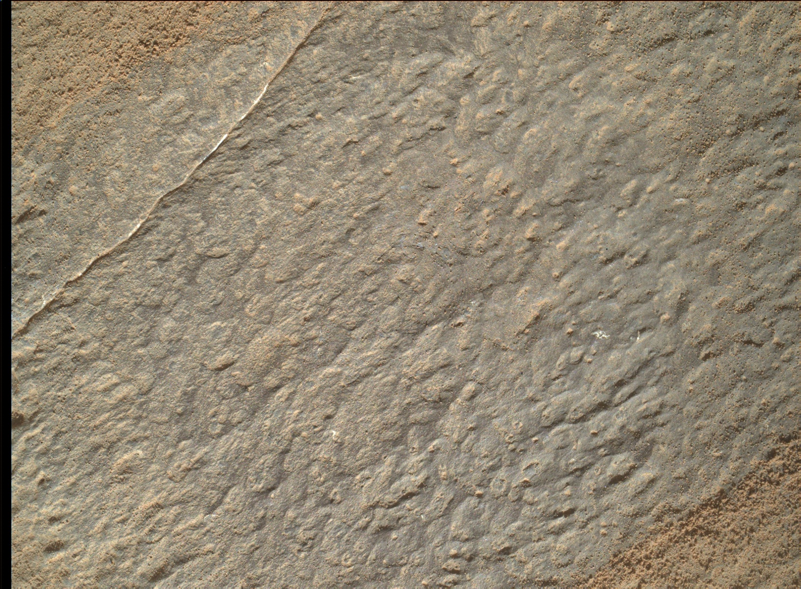 Nasa's Mars rover Curiosity acquired this image using its Mars Hand Lens Imager (MAHLI) on Sol 1266
